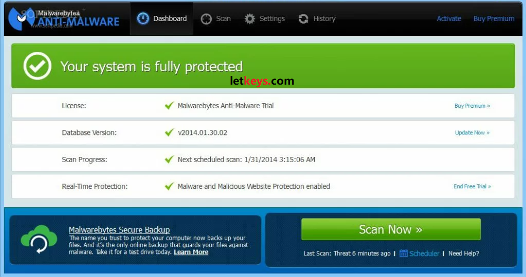 Anti Malwarebytes-Protection